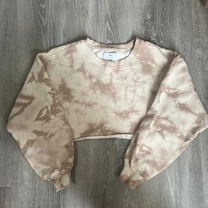 TNA CROPPED CREWNECK